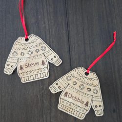Christmas Sweater Ornament 2026