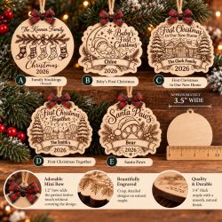 Personalized Christmas Ornament 2026