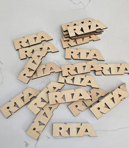Custom Wood Business Tags