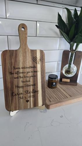 Custom Handwritten Recipe Cutting Board